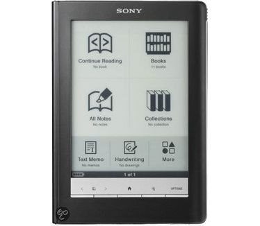 Sony Reader Touch Edition PRS600 (Zilver 6")