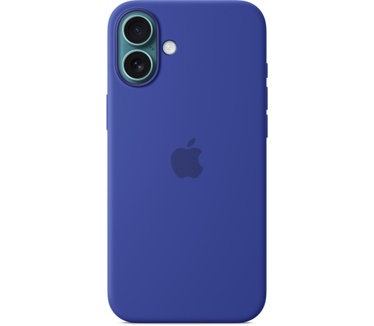 Apple Siliconen Back Cover met MagSafe - iPhone 16 Plus Blauw