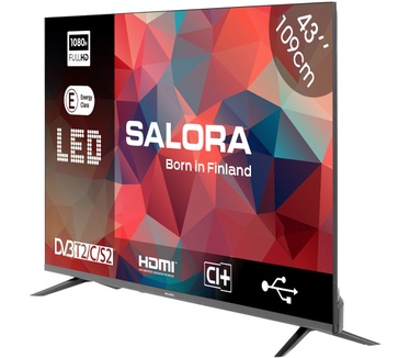 Salora 43FDB200 Zwart