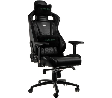 Noblechairs EPIC Gaming Chair (Zwart/Groen)
