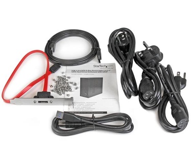 Startech.com USB 3.0 / eSATA 5-bay hot-swappable 2,5/3,5 inch SATA III harde-schijfbehuizing met UASP   5-bay SATA 6 Gbps behuizing voor HDD / SSD