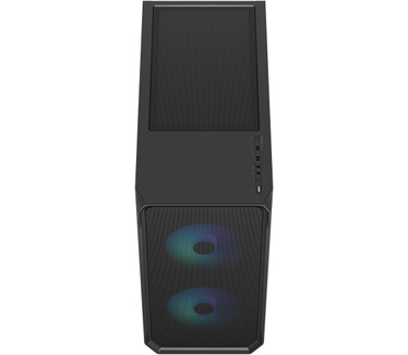 Fractal Design Focus 2 RGB Black TG Clear Tint