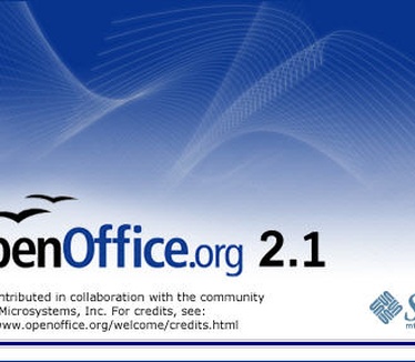 OpenOffice.org 2.1 welkomsscherm