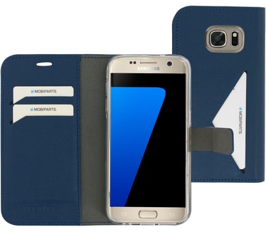 Mobiparts Classic Wallet Case Samsung Galaxy S7 Blue