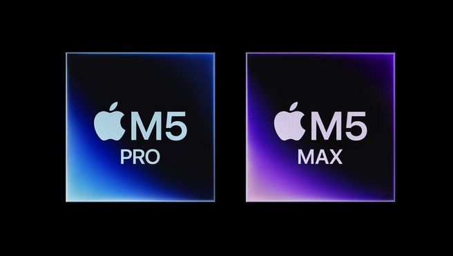 Apple M5 Pro en M5 Max