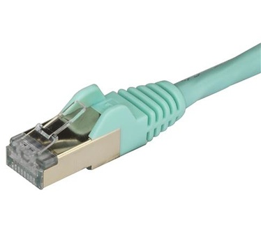 Startech.com 2m aqua Cat6a Ethernet netwerkkabel shielded (STP) Cat6a patchkabel Cat 6a