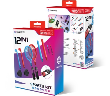 Oniverse Pack de 12 accessoires pour Nintendo Switch