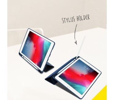 Accezz Smart Silicone Bookcase iPad (2018) / (2017) / Air (2013) / Air 2