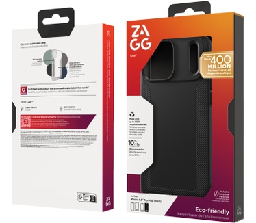 Zagg Luxe (iPhone 15/14 Plus) Zwart