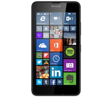 Microsoft Lumia 640 Dual Sim 4G Zwart