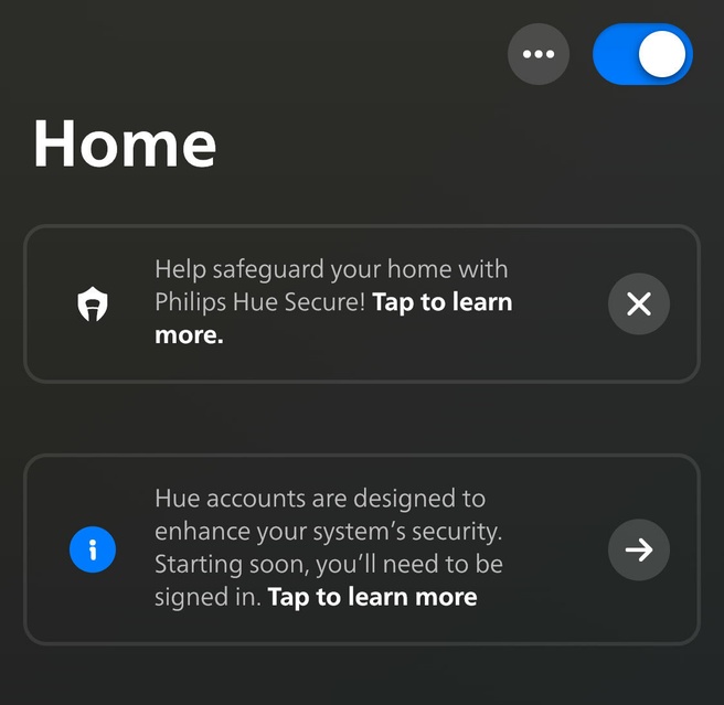 Hue account