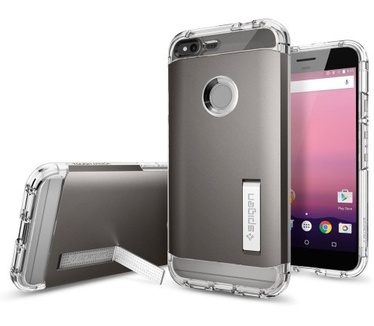 Spigen Tough Armor Google Pixel XL Case  Grijs