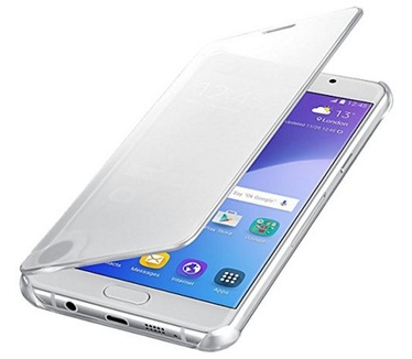 Samsung Galaxy A5 (2016) Clear View Cover  Zilver
