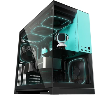 Geometric Future Model 5 (5FAN) Zwart/Blauw