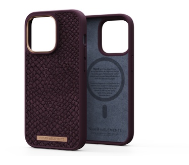 Njord byElements Salmon Leather Magsafe