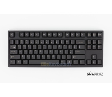KUL ES-87 Mechanical Keyboard Smoke Black (Cherry MX Brown)