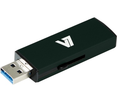 V7 Slide-In USB 3.0 32GB Zwart
