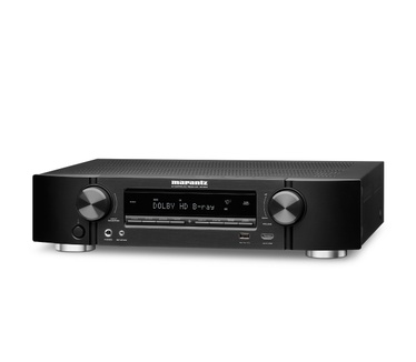Marantz Marantz NR1604/N1B Slim-Line 7.1 AV-Receiver (90 Watt, HDMI, Netzwerk mit AirPlay/Spotify) schwarz