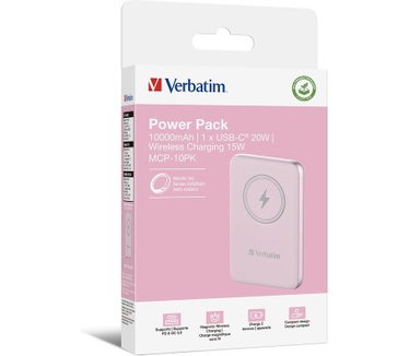 Verbatim Charge 'n' Go 10000mAh - Roze