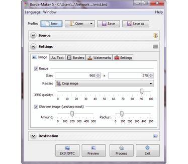 BorderMaker 5.0 screenshot (481 pix)