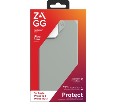 Zagg Manhattan Snap (iPhone 15, iPhone 14, iPhone 13) Groen