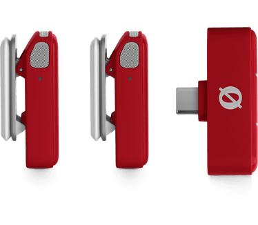 Røde RØDE Wireless Micro Ultra-compact Wireless Microphone USB-C, rood