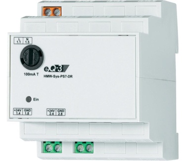 HomeMatic RS485 DIN-rail netvoeding DIN-rails