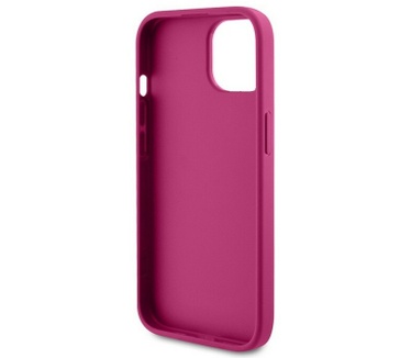 Guess 4G Metal Logo Back Case - Apple iPhone 15 (6.1") - Roze Roze