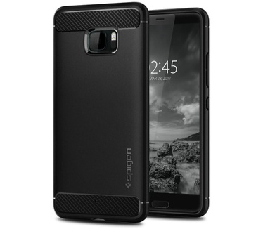 Spigen HTC U Ultra Hoesje Rugged Armor  Zwart
