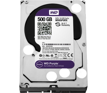 WD Purple (2017) WD05PURX, 500GB