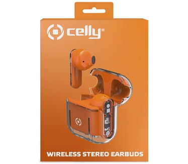 Celly Sheer (Oranje, Transparant)