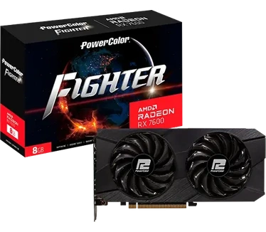 Powercolor Fighter AMD Radeon RX 7600 8GB GDDR6 v2