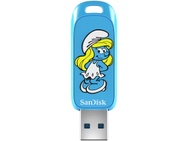 Sandisk Smurfs 256GB Blauw review door keuringsdienst
