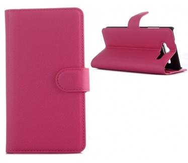 Kees Lederlook Portemonnee Hoesje ZTE Blade L3 - Roze
