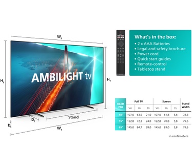 Philips OLED 65OLED708 4K Ambilight-TV