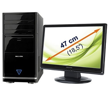 Medion Akoya E4042 D incl. monitor