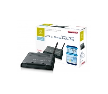 Sitecom WL-601 Wireless Network ADSL 2+ Modem Router 54g