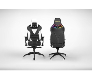 Gamdias Achilles M1 RGB Gamingchair (Zwart/Wit)