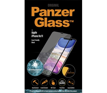 PanzerGlass iPhone XR/11 CF Anti-microbial Black (iPhone XR/11)