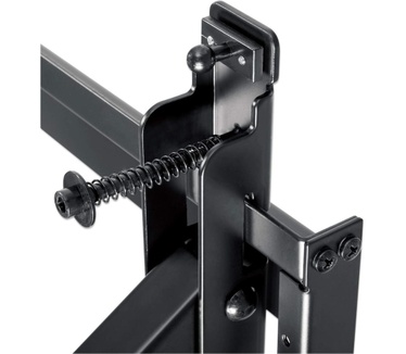 Manhattan Video Wall Mount, Pop Out, 1 Screen, 45"-70", VESA 200x200mm to 600x400mm, Tilt -5° to 3°, Max 70kg, Black, Box