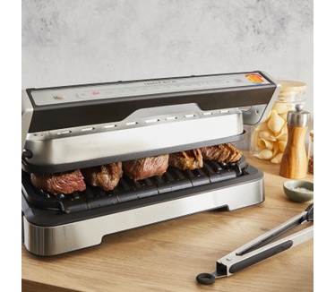 Tefal GC784D OptiGrill 4in1 XL GC784D intelligente grill voor complete maaltijden rvs