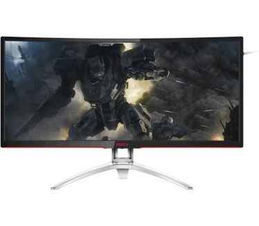 AOC AG352QCX Zilver, Zwart