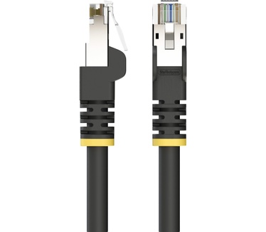 Startech.com 3m Cat6A Outdoor Netwerkkabel, Zwart, Snagless RJ45, S/FTP, 23AWG Pure Koperdraad, Shielded Outdoor Patchkabel