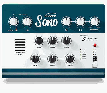 Audient Sono hybride audio en gitaar modelling interface
