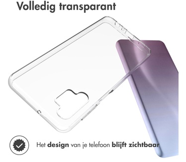 Accezz Clear Backcover Samsung Galaxy A32 (5G) - Transparant