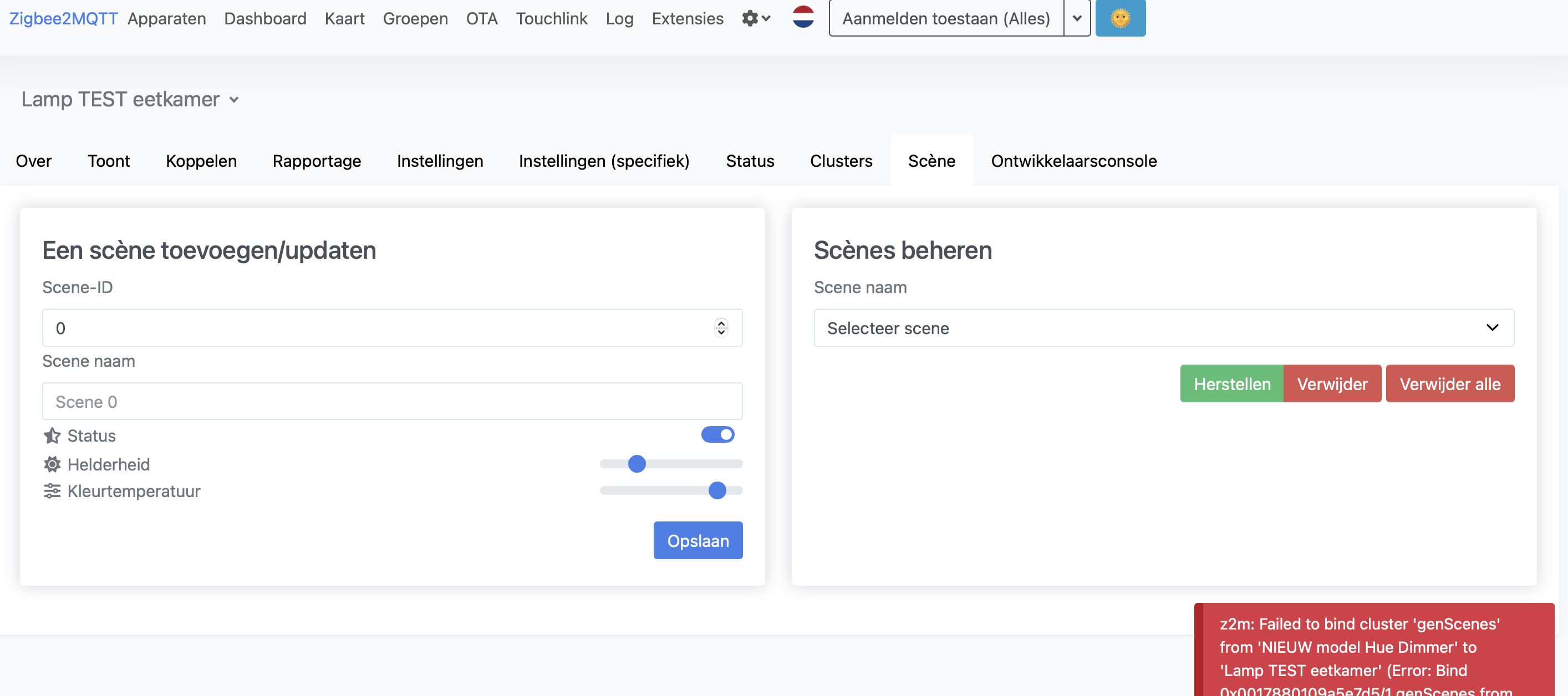 Zigbee2mqtt - open source zigbee bridge - Deel 2 - Smarthome - GoT