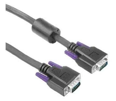 Hama VGA Monitor Cable 15-pin HDD Plug - 15-pin HDD Plug, 3 rows, 5m