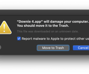 Apple: Downie is malware