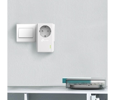 TP-Link AV600 2-poorts Passthrough Powerline Starterskit TL-PA4022P KIT