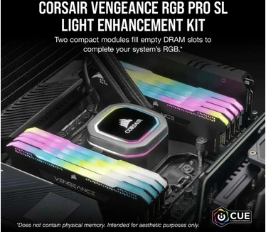 Corsair Vengeance RGB Pro SL Light Enhancement Kit, Zwart